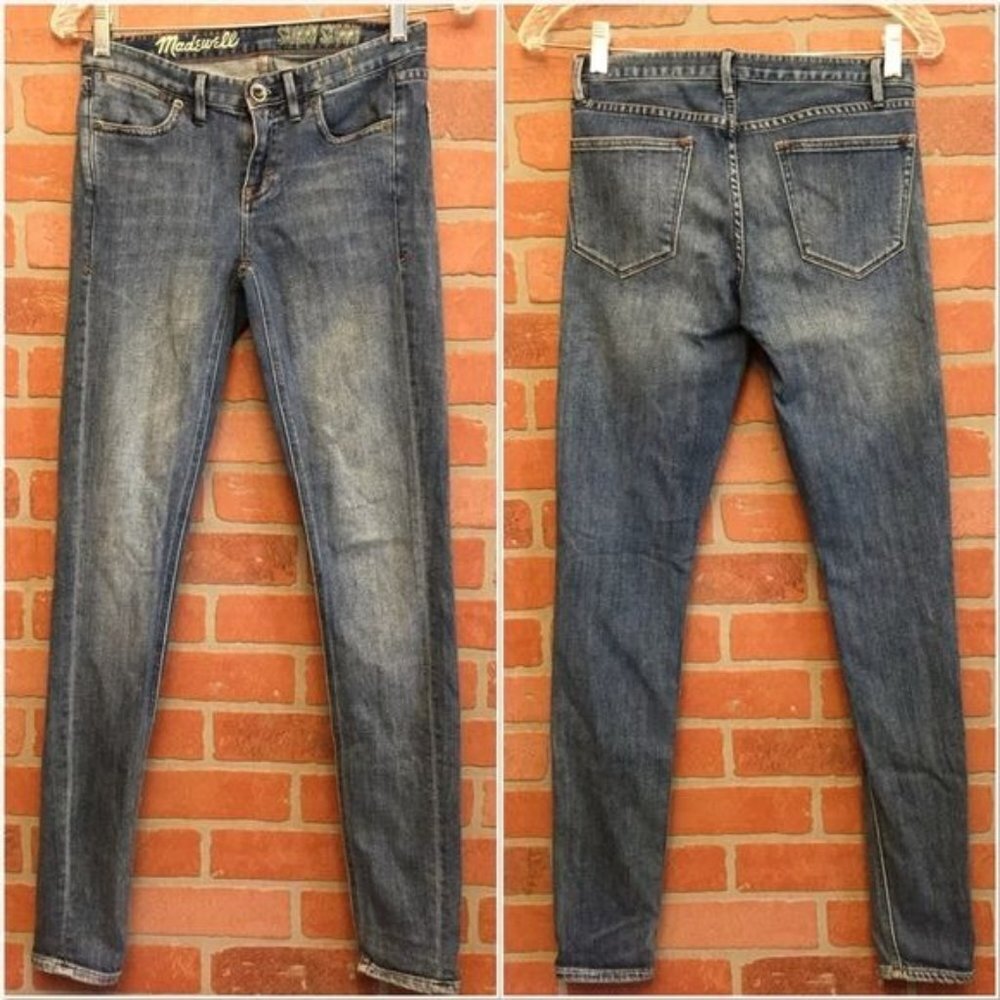 Madewell Skinny Skinny Womens Jeans size 24 x 32 Stretch